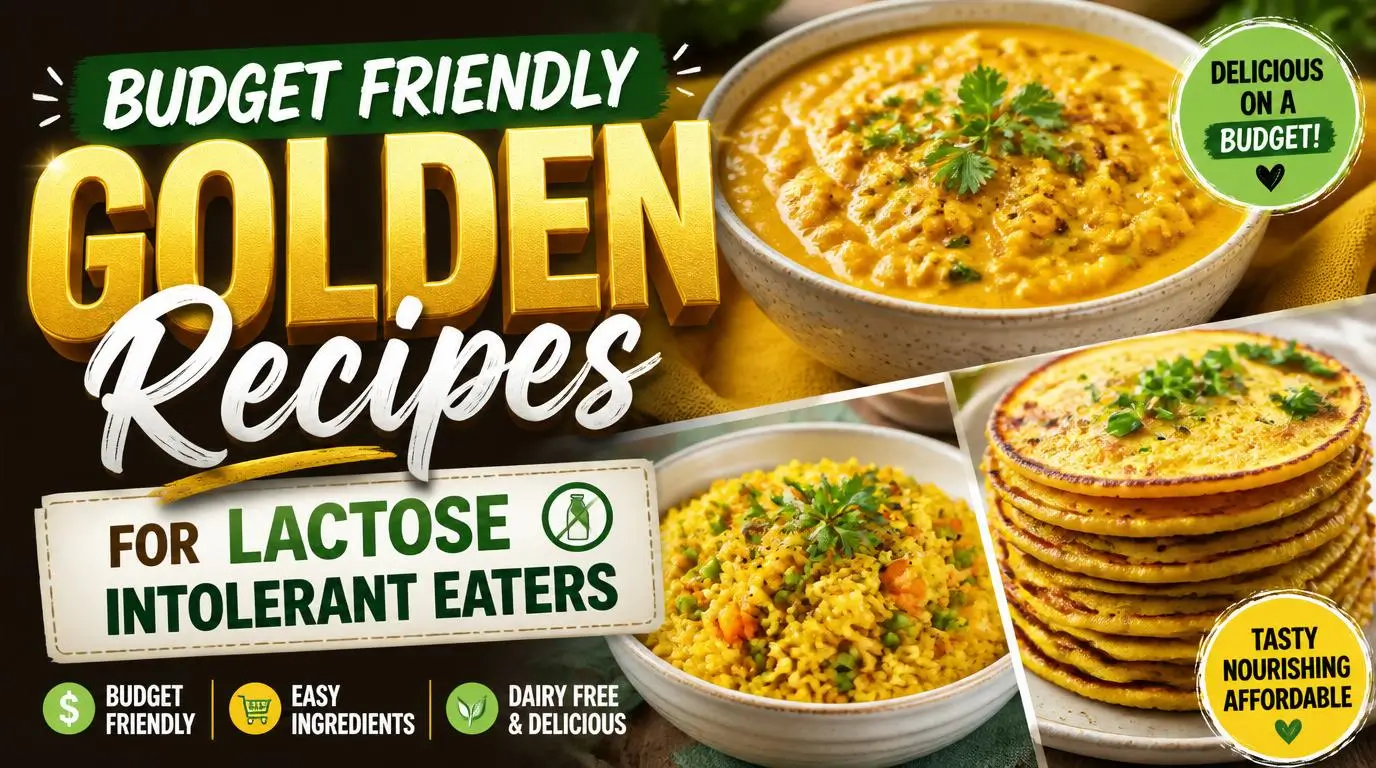 Budget Friendly Golden Recipes for Lactose Intolerant Eaters