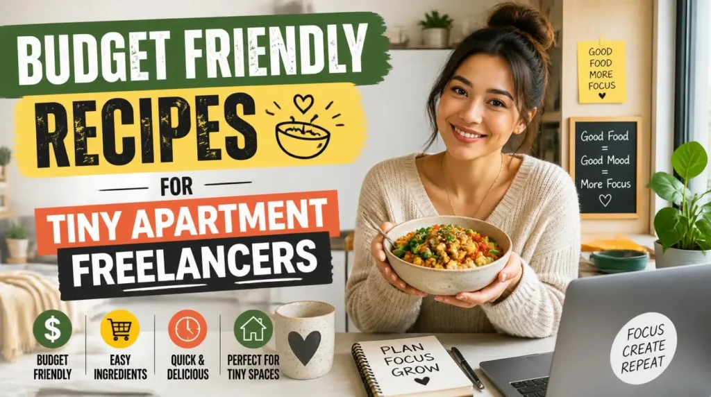 Budget Friendly Recipes for Tiny Apartment Freelancers